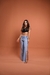 Calça Jeans Modeladora Wide Leg Zíper - comprar online