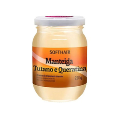 MANTEIGA CAPILAR SOFTHAIR TUTANO E QUERATINA 220G