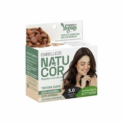 KIT COLORAÇÃO NATUCOR 5.0 CASTANHO CLARO