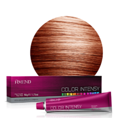 COLORAÇÃO CREME AMEND 7.43 LOURO MÉDIO COBRE DOUROADO COLOR INTENSY 50G