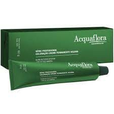 COLORAÇÃO CREME ACQUAFLORA VEGANA 1.1 PRETO AZULADO 60G