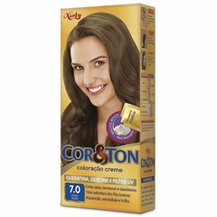 KIT COLORAÇÃO COR&TON 7.0 LOURO MÉDIO