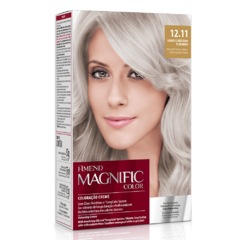 KIT COLORÇÃO AMEND MAGNIFIC 12.11 LOURO CLARISSIMO PLATINADO