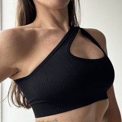 Top Jana seamless NEGRO - LuFIT Indumentaria mayorista