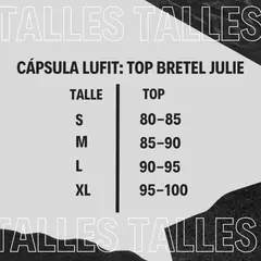 Top Bretel Julie seamless LILA (Capsula Lufit) en internet