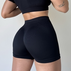 Short Trini seamless NEGRO