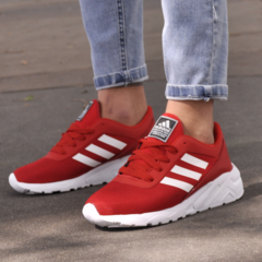 Adidas falcon rojo sales