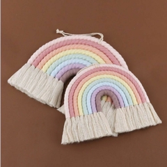 Macramê Arco-íris 8 Camadas Candy Color 24x30cm - comprar online