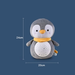 Pinguim - Ruído Branco com Projeção de Estrelas - Nórdico Ateliê