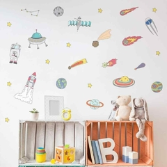 Adesivo de Parede Infantil Espacial Falling Star - comprar online