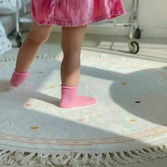 Queima - Tapete Infantil Redondo Colorful Dots com Tassel - Pronta Entrega na internet