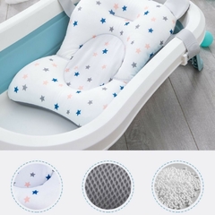 Almofada de Banho Baby Bath - Azul/Estrelas - comprar online