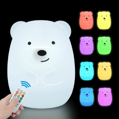 Luminária Urso Recarregável em Silicone na internet