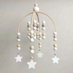 Móbile Estrelas Branco - comprar online