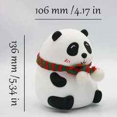 Luminária Panda Dorminhoco Recarregável em Silicone - comprar online