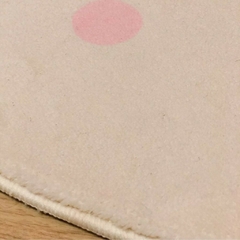 Queima - Tapete Infantil Redondo Pink Dots - Pronta Entrega na internet