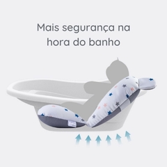 Almofada de Banho Baby Bath - Branca/Estrelas - Nórdico Ateliê