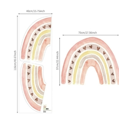 Adesivo Arco-íris Catarina - Nórdico Ateliê