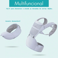 Canguru Ergonômico com assento Jasenda - Azul - loja online