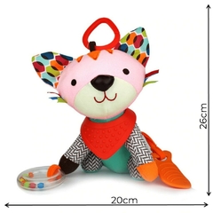 Pelúcia Sensorial Gato Bandana Buddies - loja online