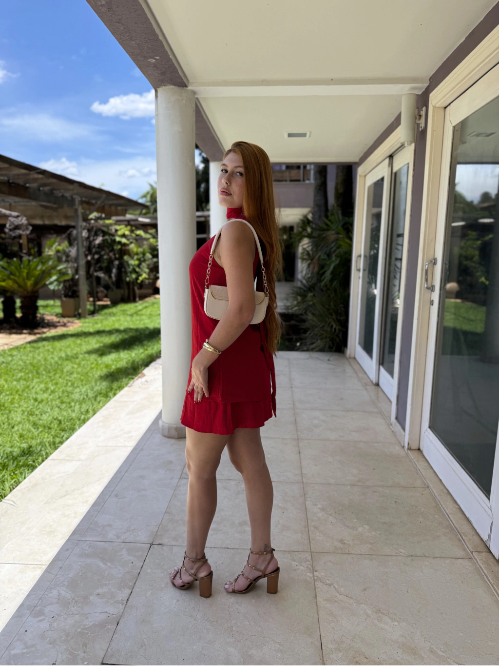 Vestido Mavie - Vermelho