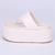 Carina - Chinelo Flatform Plataforma Off-White - loja online