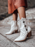 Bota Giovana Off White - Not-Me Shoes - Fábrica Própria de Calçados Femininos
