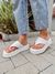 Chinelo de Dedo Feminino Branco Flatform Tiras Largas Plataforma Not-me Shoes