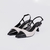 Scarpin Pérola Preto/Off-White - comprar online