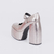 Sandália Nara Prata Velho - Not-Me Shoes - Fábrica Própria de Calçados Femininos