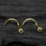 Nostril Ouro 18k - 1.0mm