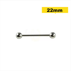 Barbell Aço - 1.6 x 22 x 5mm