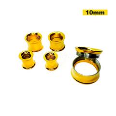 Alargador R/ Interna Pvd Gold 10mm