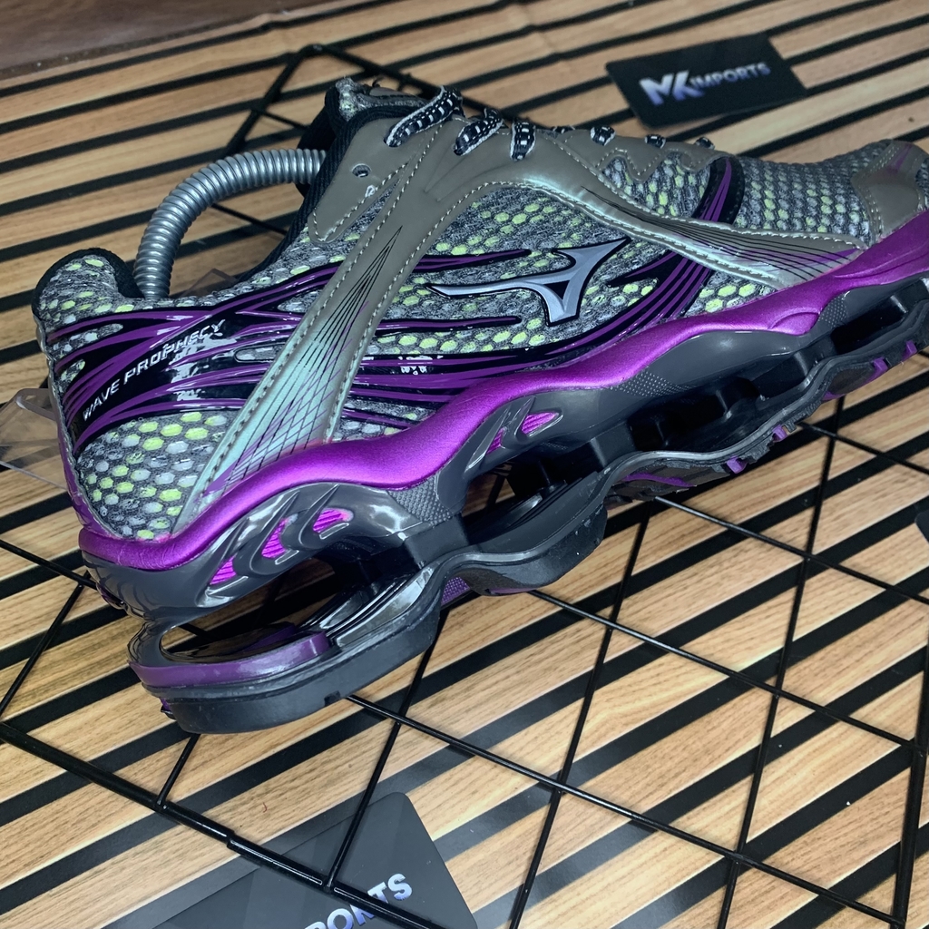 Mizuno Prophecy 1 Cinza Roxo Comprar em MK IMPORTS