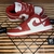 Jordan Low - Vermelho/Branco - comprar online