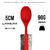 Colher Redonda de Silicone 27cm Grande - comprar online