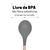 Colher para Cozinha Silicone Bambu 32cm - Liquida Mix