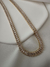 Choker Riviera Baguete Addison Ouro 18k