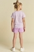 75722 - SHORTS EM MOLETOM SEM PELUCIA LILAS - KUKIÊ - Juba Leão