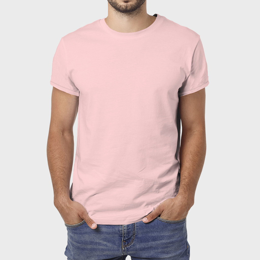 Camiseta Masculina de Algodão Lisa Premium Atacado