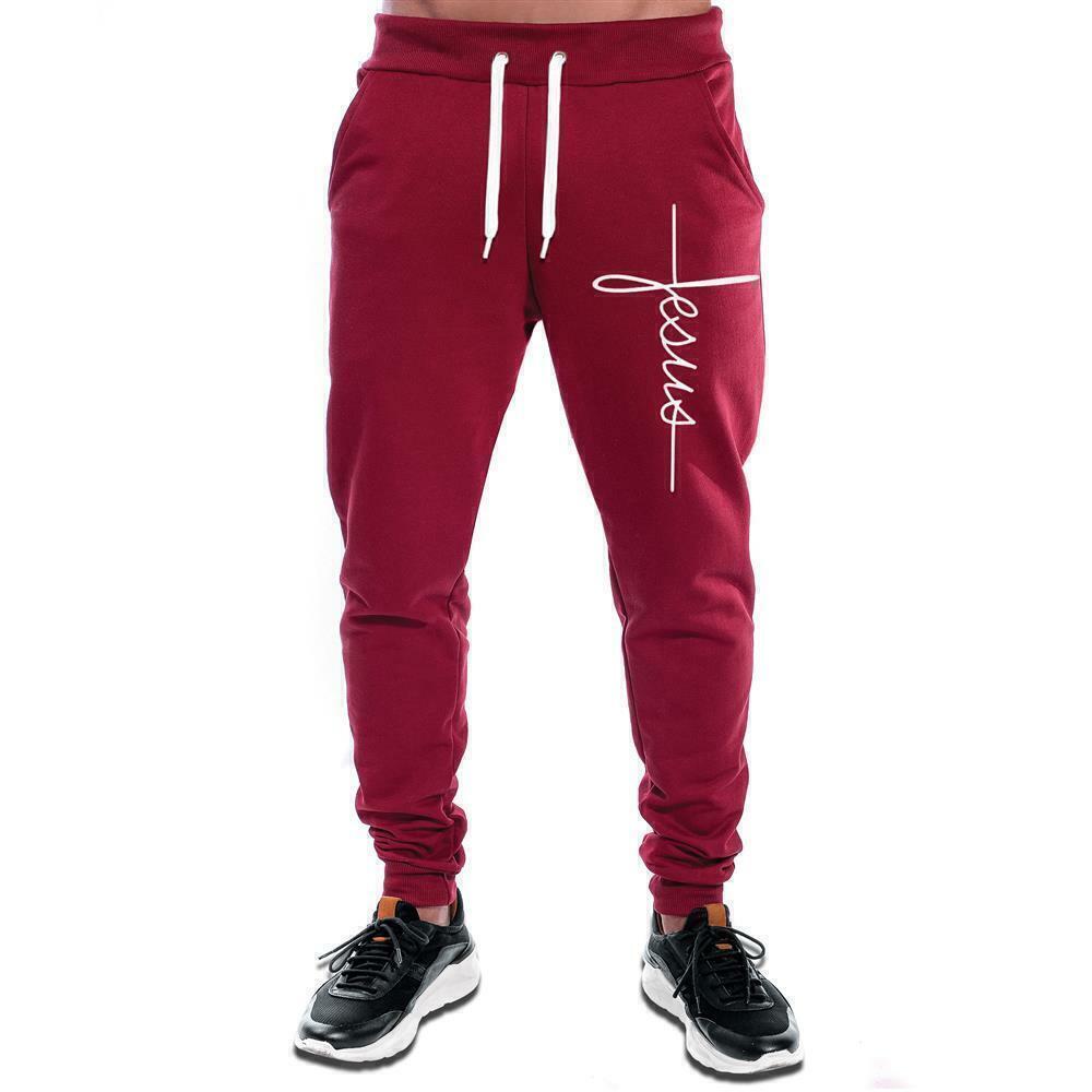 Cal a Moletom Estampada Jesus Masculina Atacado