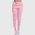 Calça Moletom Feminina Rosa Lisa Atacado