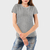 Camiseta Feminina de Algodão Lisa Premium Atacado
