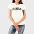 Camiseta Feminina de Algodão Los Angeles Premium Off White Atacado