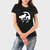 Camiseta Feminina de Algodão Simba Premium Preto Atacado