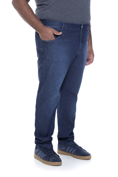 Calça Jeans Masculina Slim Plus Size Blue Three - comprar online