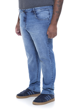 Calça Jeans Masculina Slim Plus Size Blue Four - comprar online