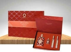 Kit Luxo Amber Rouge Orientica Eau de Parfum 80ml + miniatura 7,5ml + 2 Perfumes Travel size