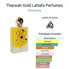 Tharwah Gold Lattafa (árabe) 100 ml na internet