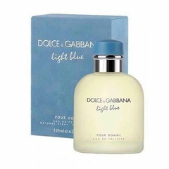 DOLCE&GABBANA LIGHT BLUE POUR HOMME MASCULINO EAU DE TOILETTE – 125ML